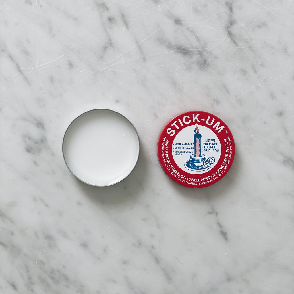Stickum Candle Holder