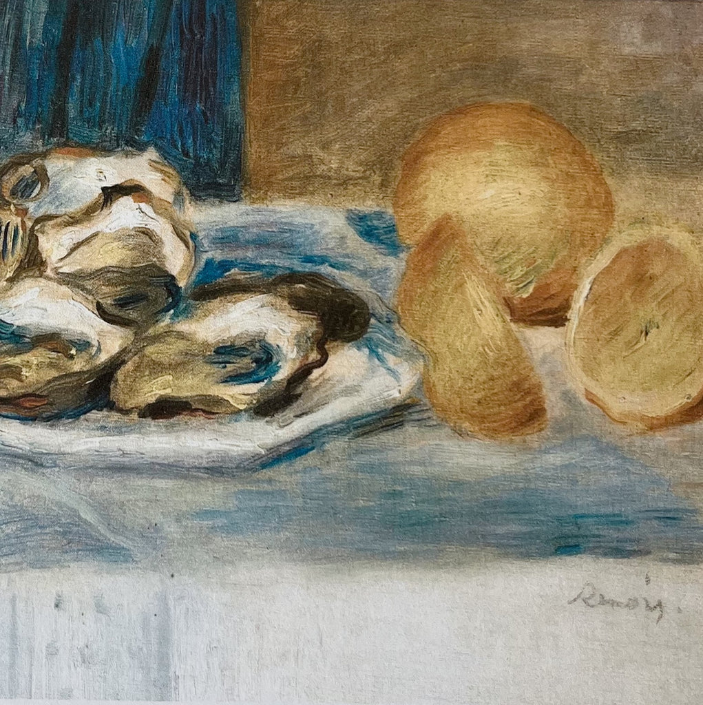 “Still Life with Oysters and Lemons” Art Print