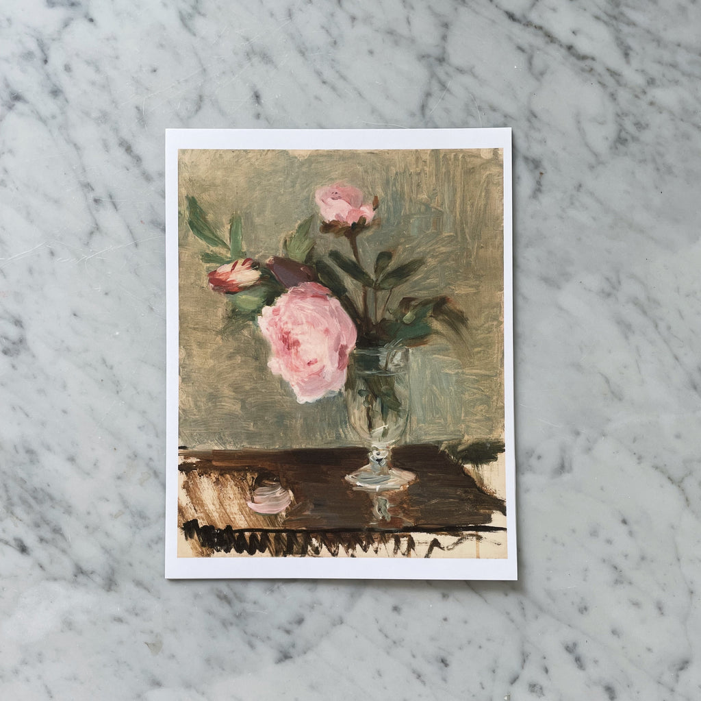 "Peonies" Art Print