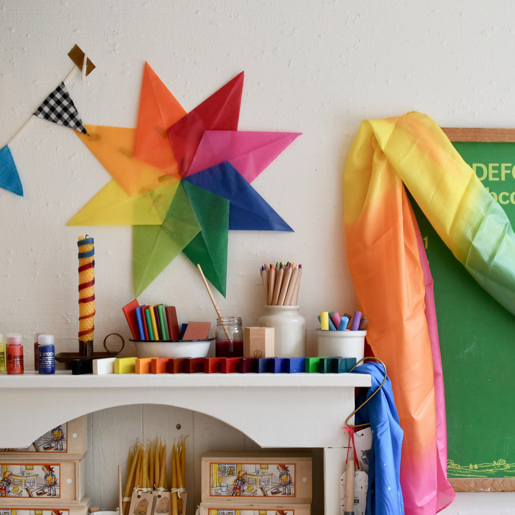 Waldorf Window Star Paper Sets