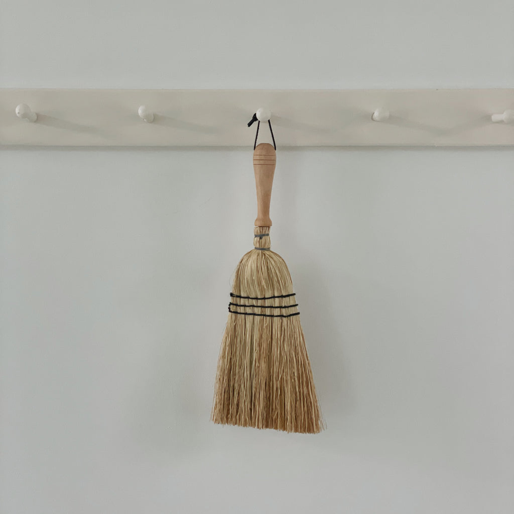 Rice Straw Hand Broom