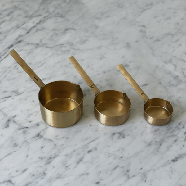 Davis And Waddell Brass Measuring Cups