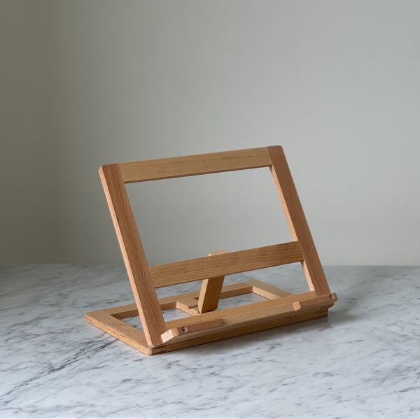 Adjustable Wood Book Stand - The Foundry Home Goods