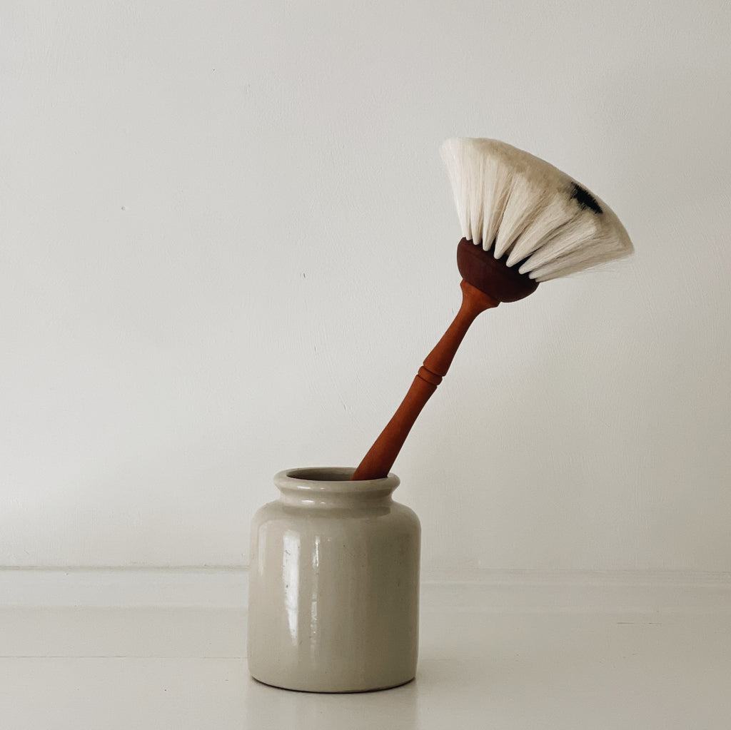 Pear Wood Dust Brush
