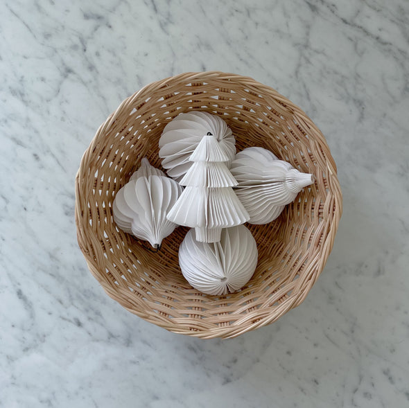 Nordic Folded Paper Ornaments