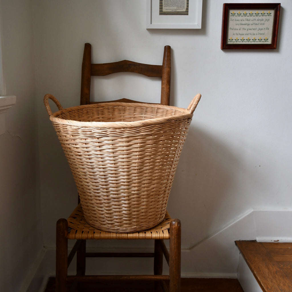 Round Heirloom Laundry Basket