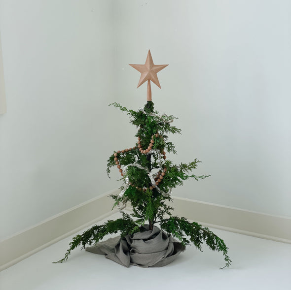 Natural Beechwood Holiday Garland
