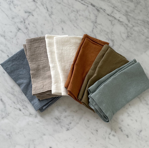 Washed Linen Napkin Series