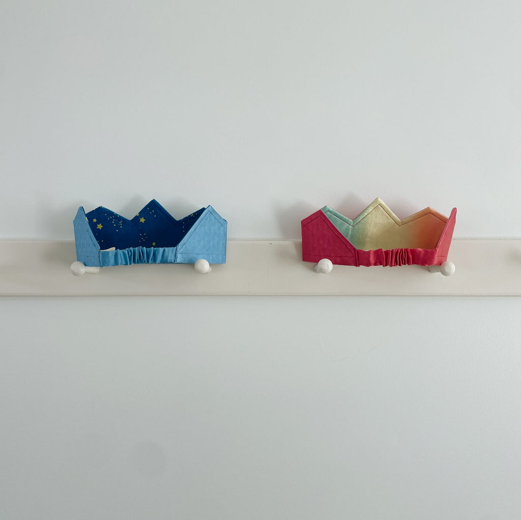 Reversible Silk Crown