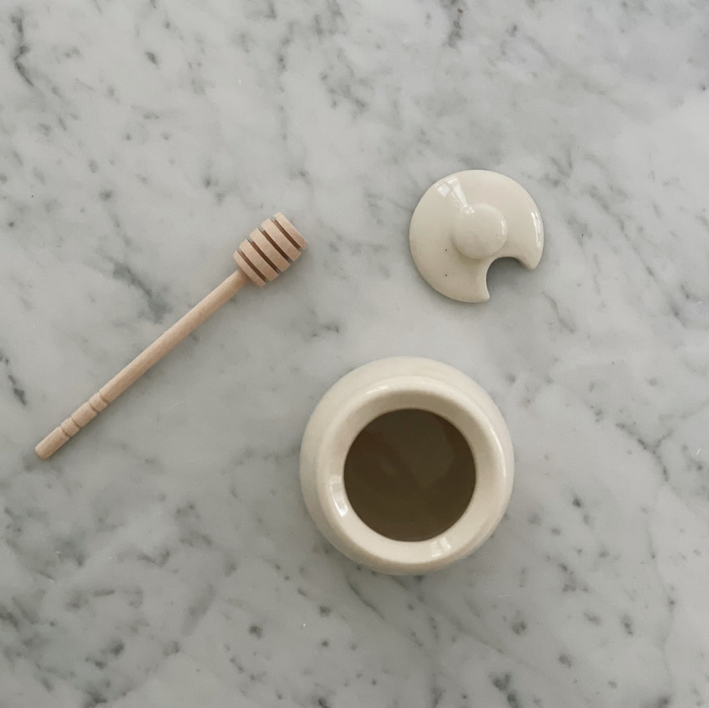 Ceramic Honey Pot