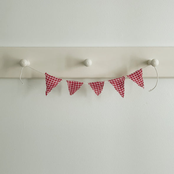 Mini Linen Celebration Bunting Banner