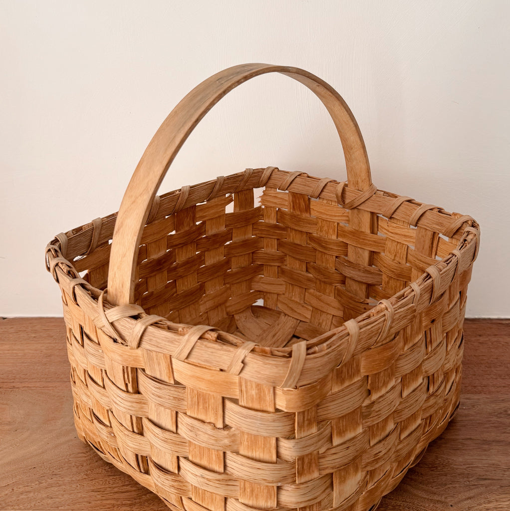 Splint Wood Gathering Basket