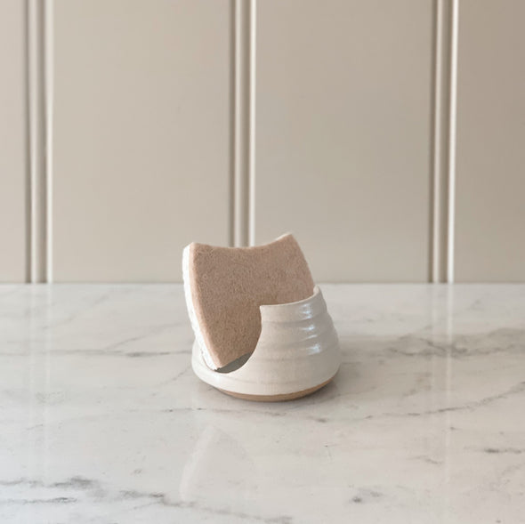 Stoneware Sponge Holder