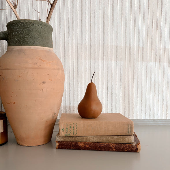 Bosc Pear Beeswax Candle