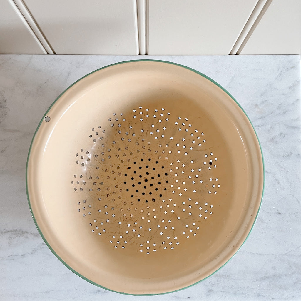 Enamelware Colander