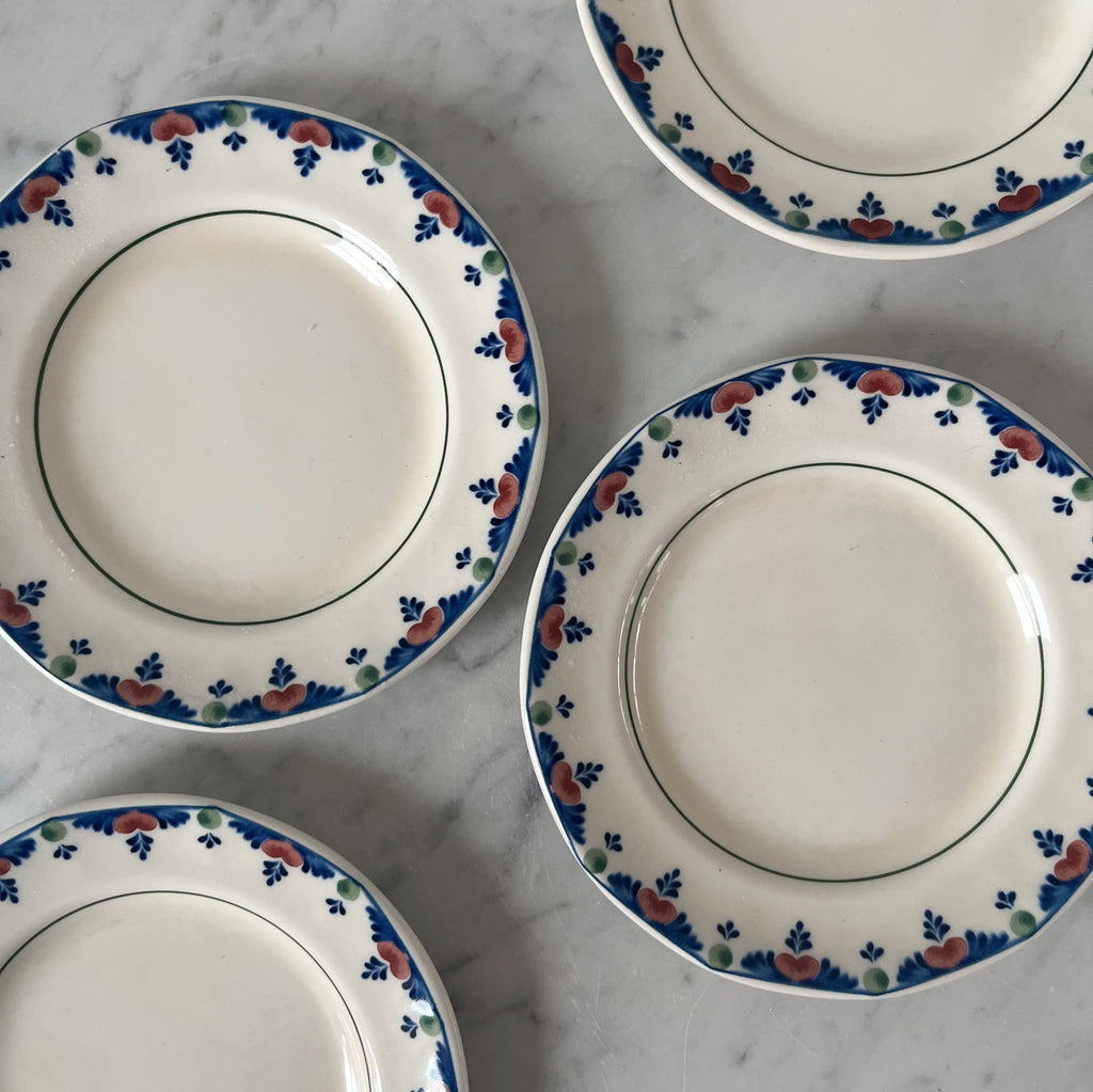 Painted English Ironstone Transferware