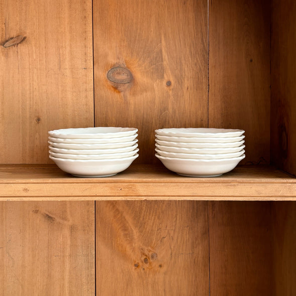 Petite White Bowls