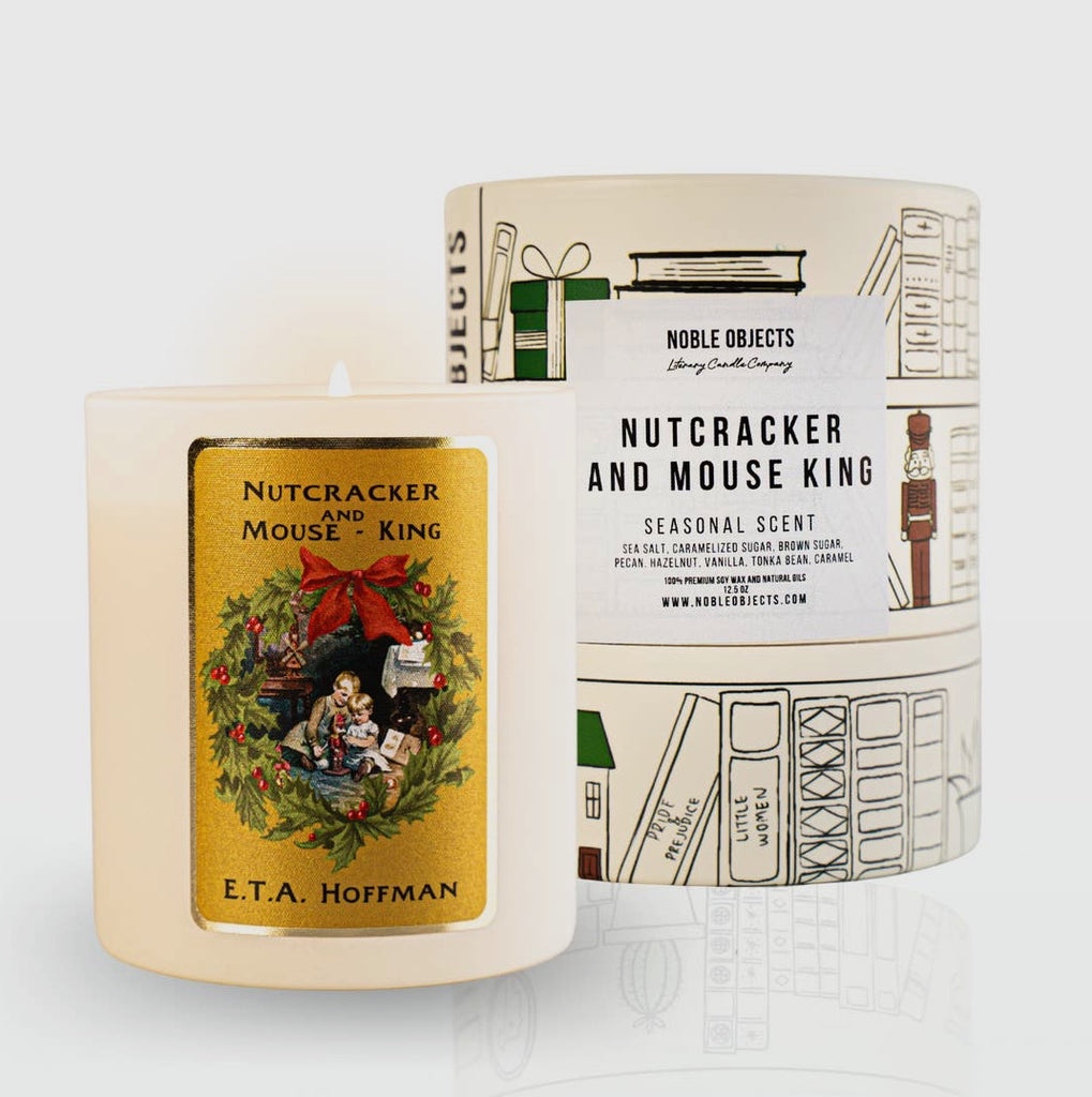 Classic Literary Holiday Book Candles