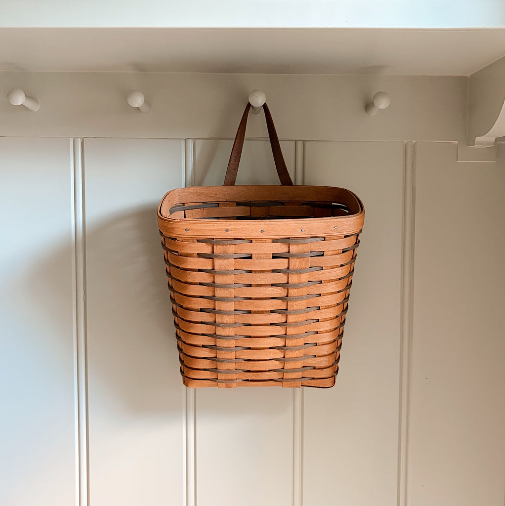 Handwoven Wall Basket