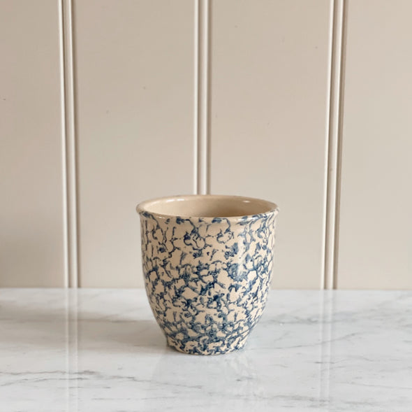 Roseville Pottery Spongeware Kitchen Vessel