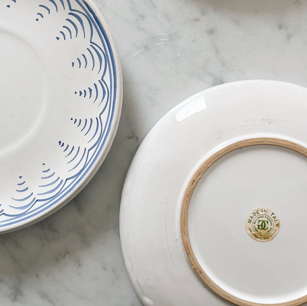Vintage Italian Williams Sonoma Plates