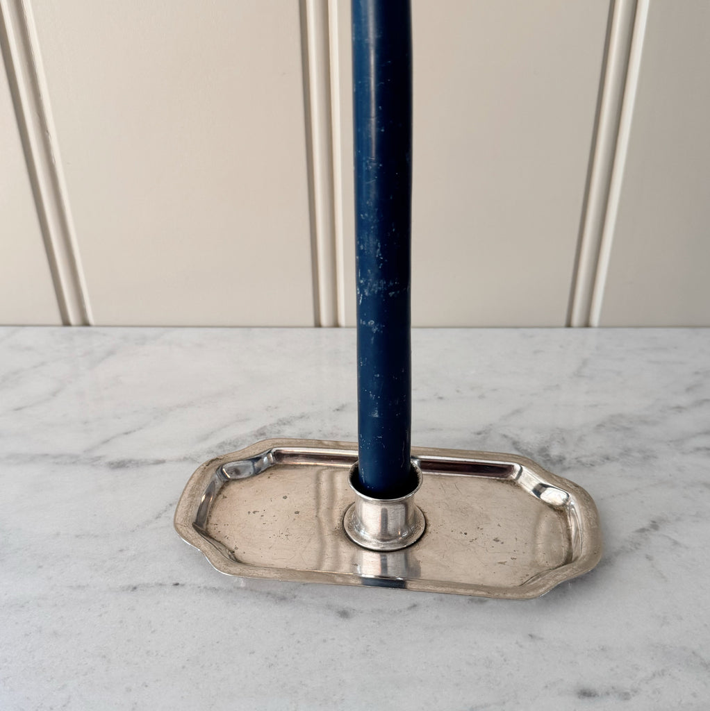 Silver-Plated TWA Candleholder Tray