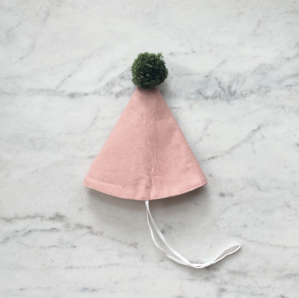 Kid's Linen Party Hat