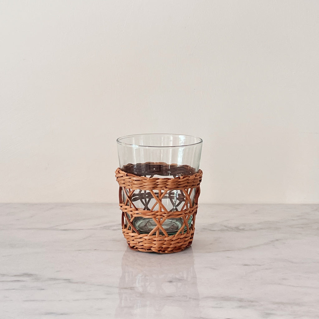 Rattan Caged Tumbler