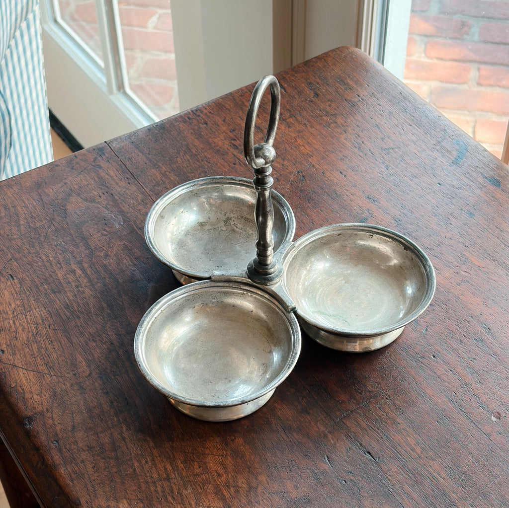 Silver Butler's Serving Caddy
