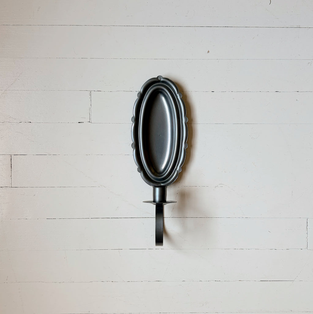 Scalloped Candle Sconce