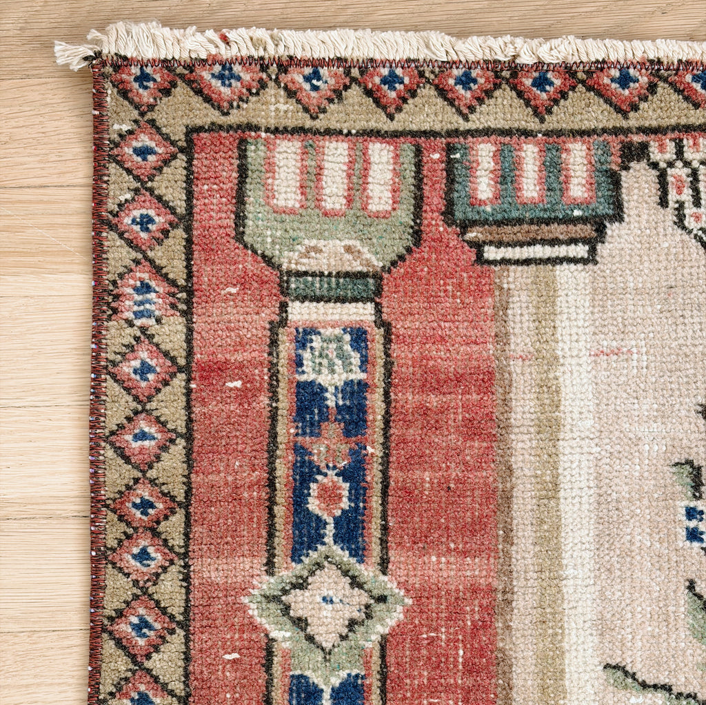 Handwoven Turkish Wool Accent Rug