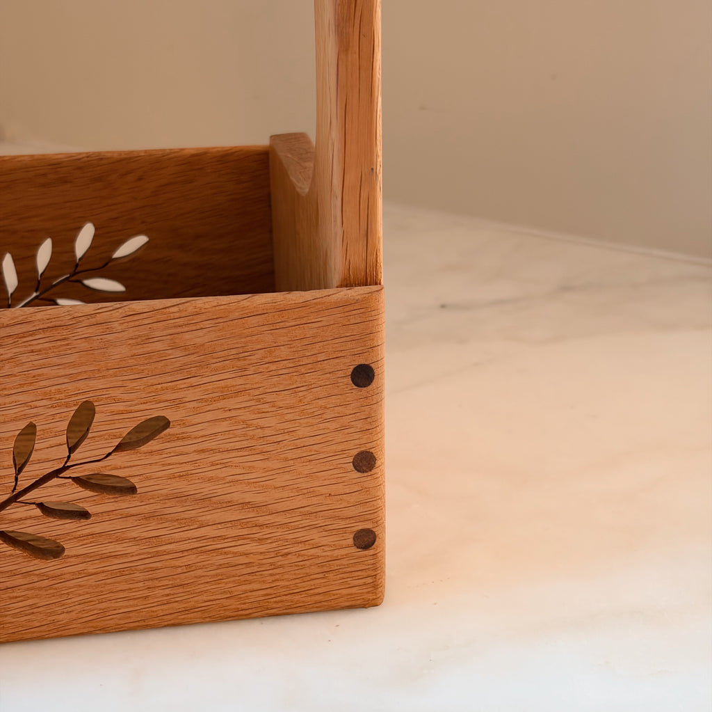 Handmade Wooden Tote Box