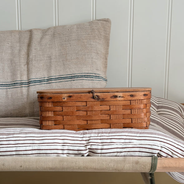 Handwoven Basket Box