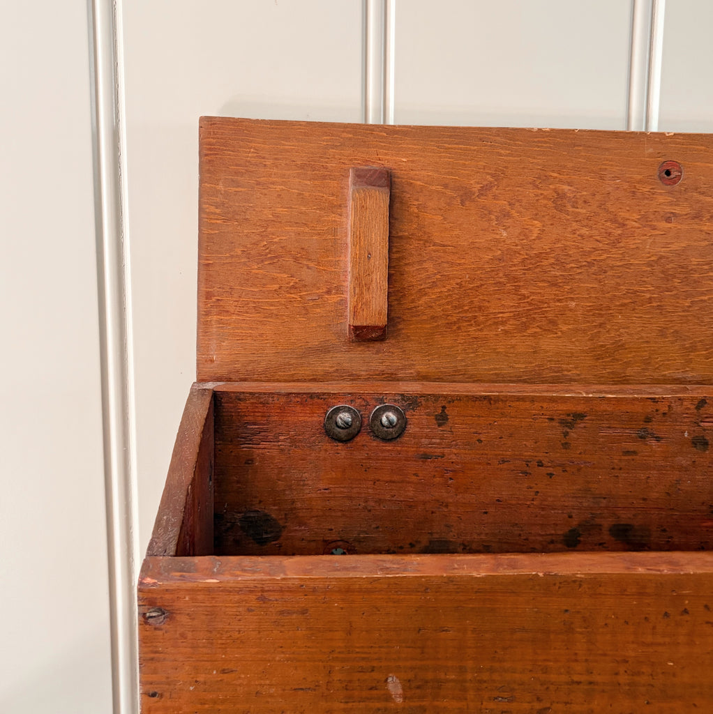 Handcrafted Long Wooden Box
