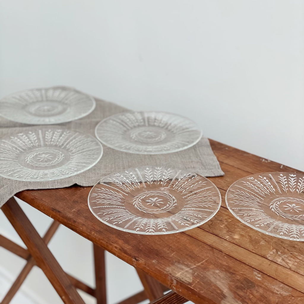 Wheat Engraved Appetizer Plate