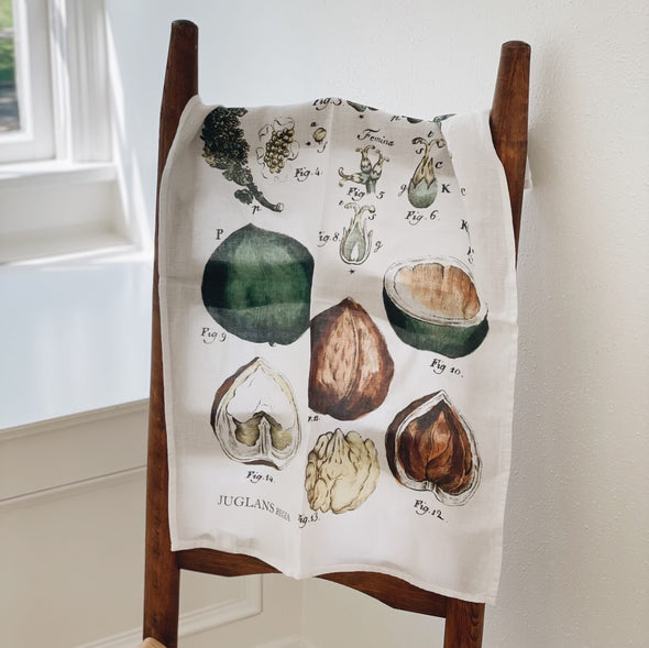 Autumn Harvest Linen Kitchen Towels