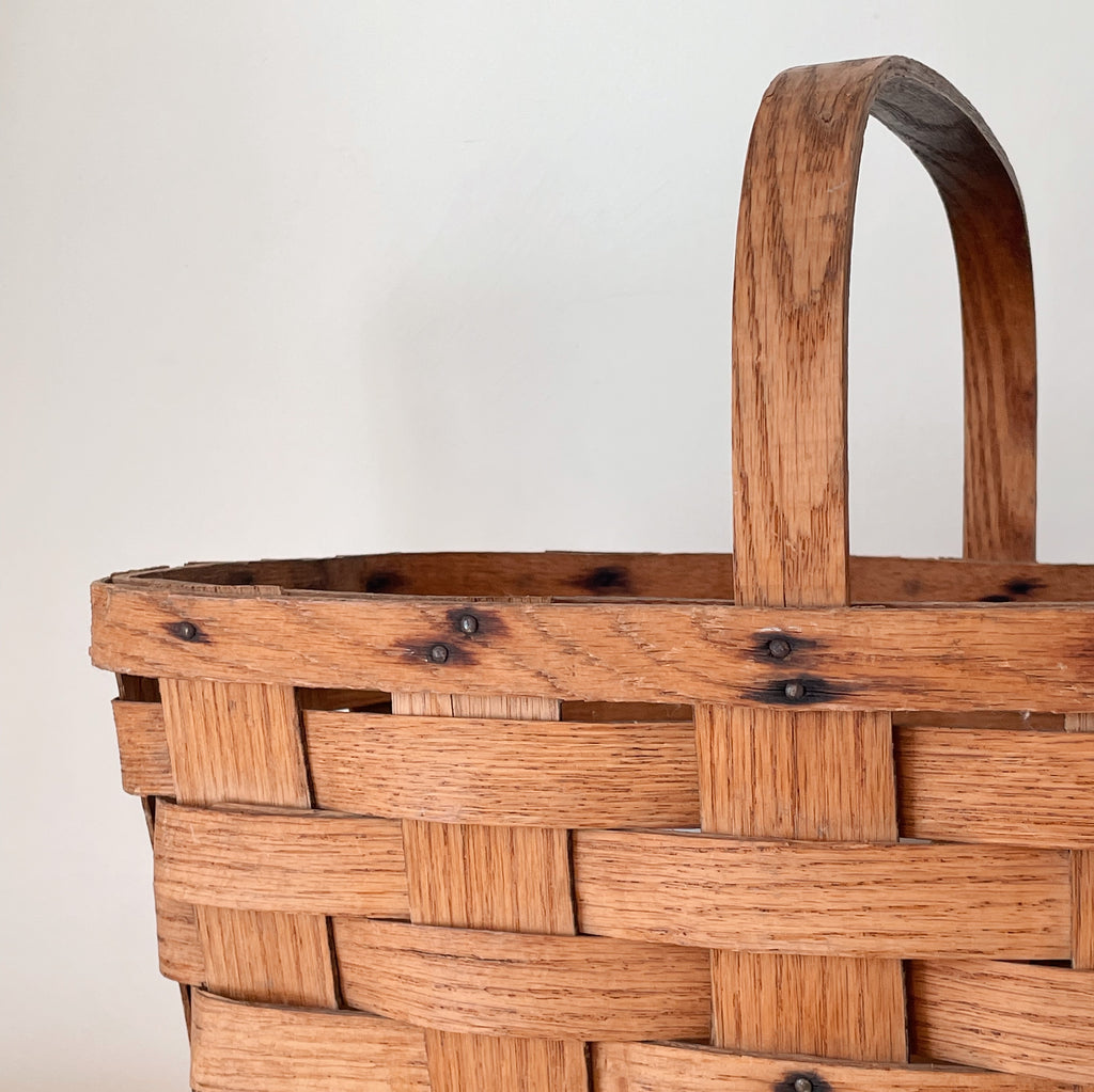 Grand Woven Gathering Basket