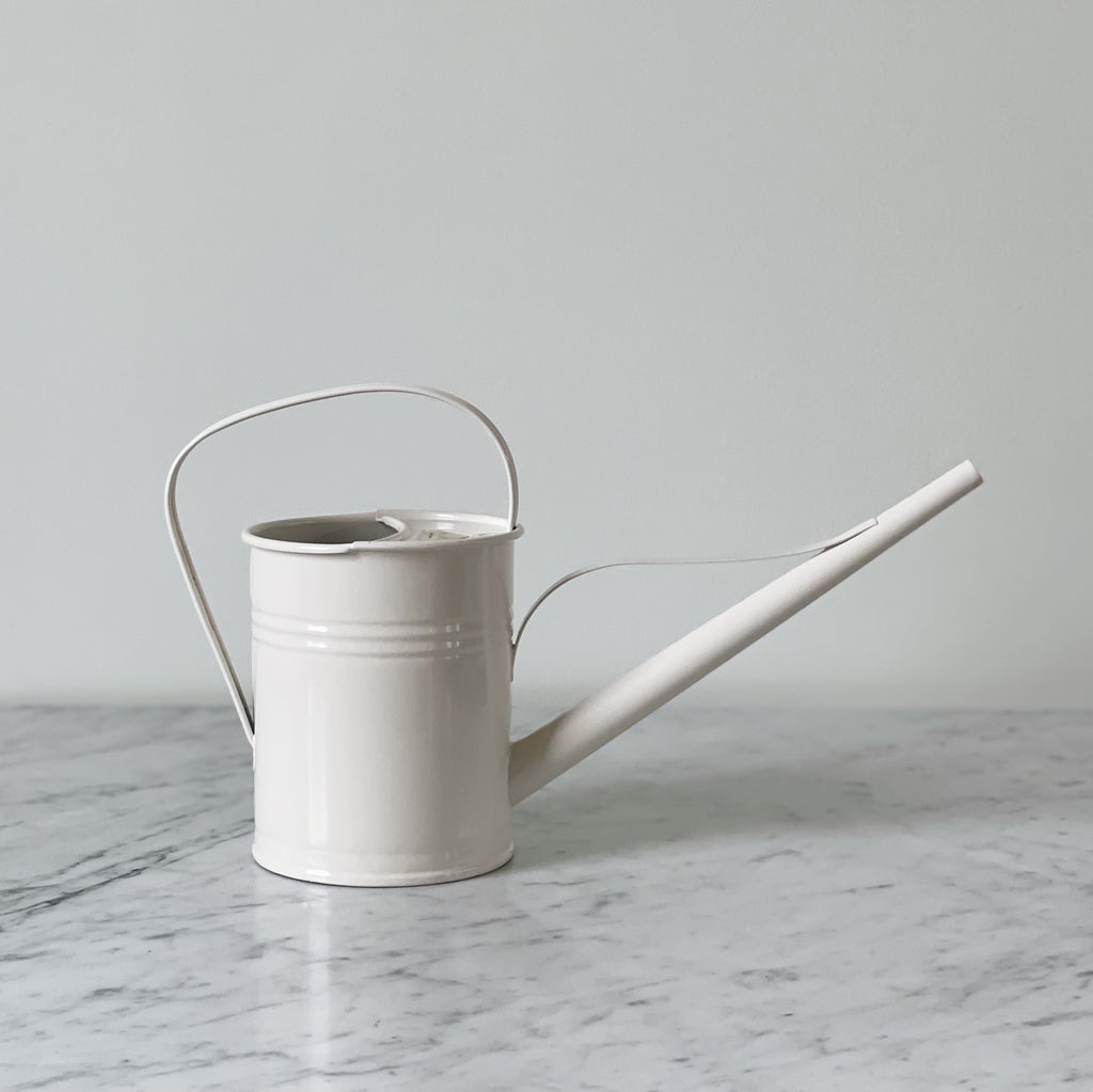 Ivory Metal Watering Cans