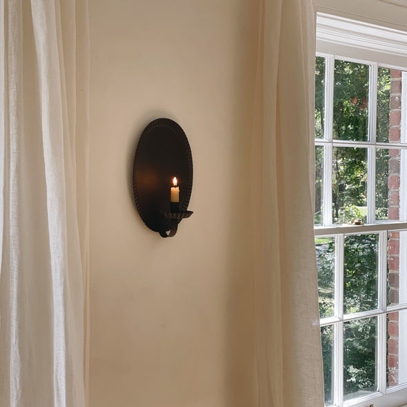 Primitive Scalloped Wall Sconce