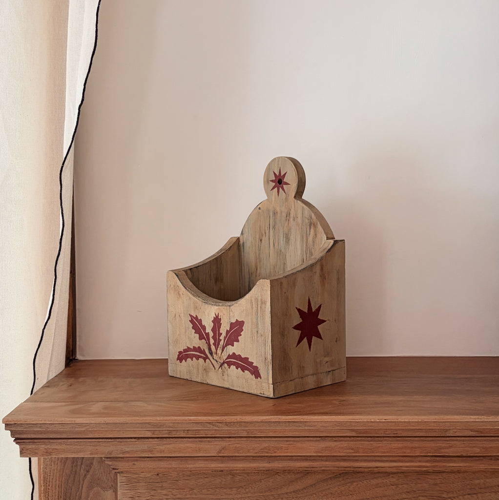 Primitive Hand-Painted Box