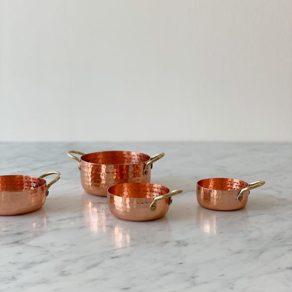 Copper Measuring Cups