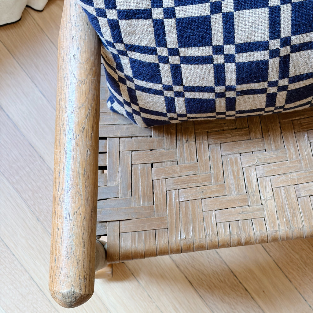 Children’s Rush-Seat Rocking Chair