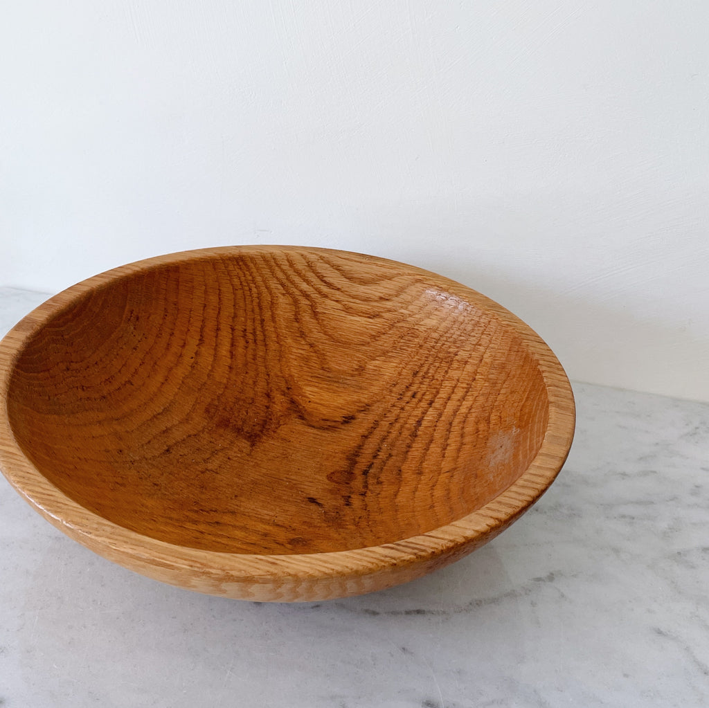 Large Hand Turned Wooden Bowls