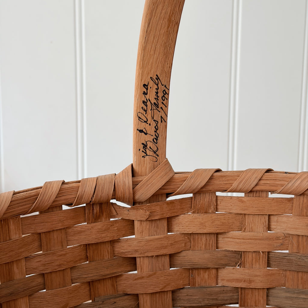 Handwoven Garden Basket
