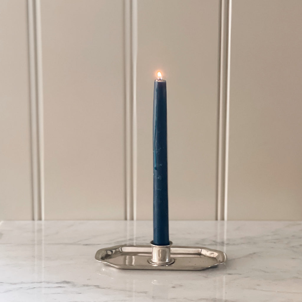 Silver-Plated TWA Candleholder Tray