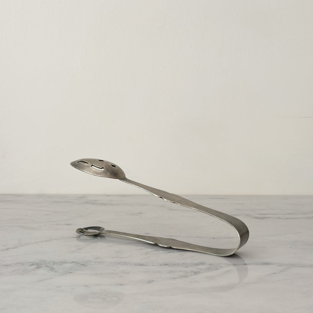 Vintage Silver-Plated Tongs