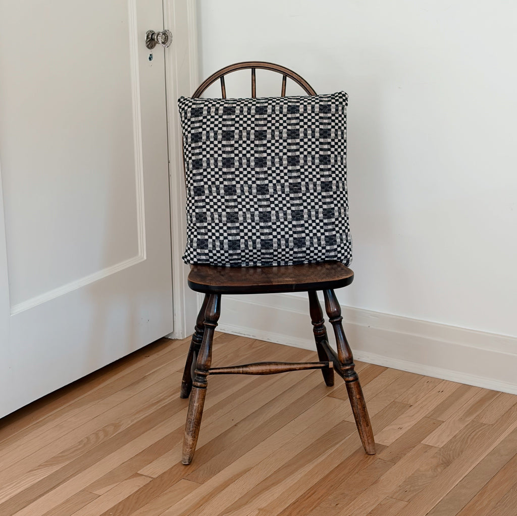 Woven Folk Art Pillow