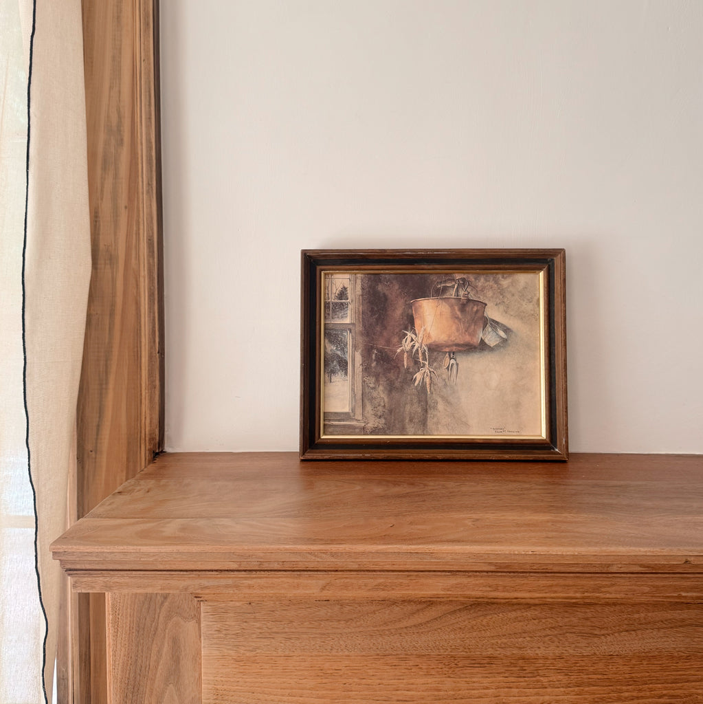 Framed Frank M. Hamilton “November” Art Print