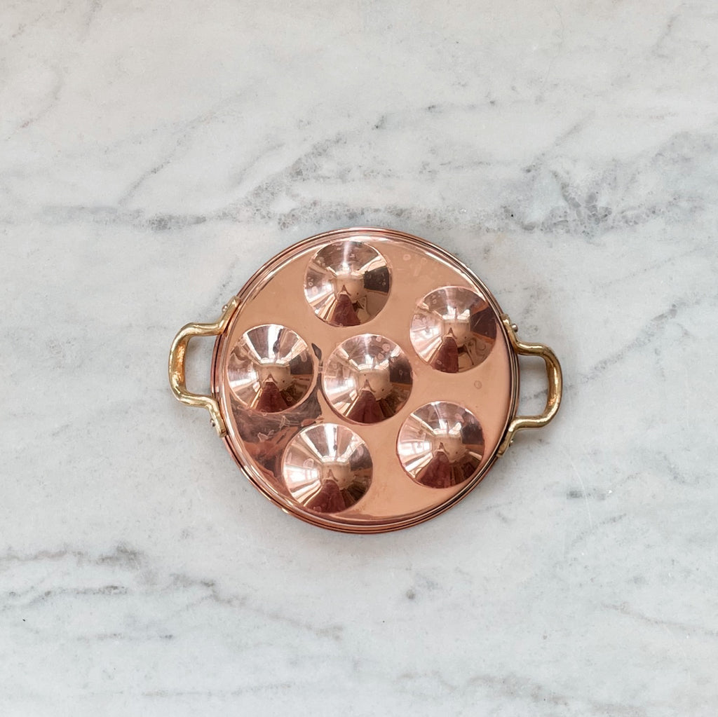 Copper Escargot Pan