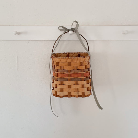 Handmade Woven Wall Basket